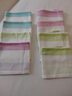 Vintage 8 Dameszakdoeken  Setje 3 Wasbaar, Ophalen, Minder dan 50 cm, Gebruikt, Minder dan 50 cm