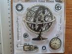 PAPERMANIA STEMPEL steampunk stempel DOCRAFTS JOURNALING, Hobby en Vrije tijd, Stempelen, Ophalen of Verzenden, Nieuw, Clearstamp