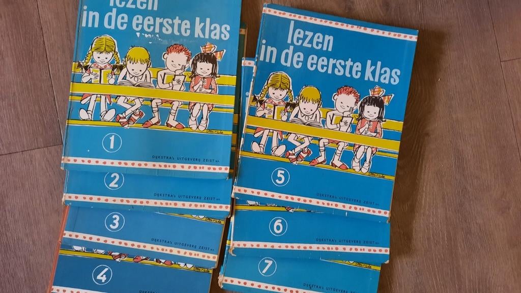 Oude leesboekjes, Antiek en Kunst, Ophalen, F.B. Caesar  , Anne de Vries