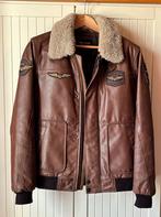 PME leren jack Hudson Z.G.A.N.!, Bruin, Maat 48/50 (M), Ophalen of Verzenden, Zo goed als nieuw