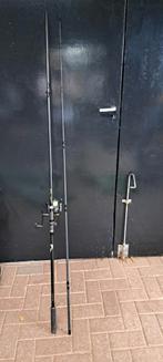 2 Karperhengels + Extra Spoel, Watersport en Boten, Ophalen, Gebruikt