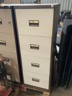 Metalen ladekasten, Huis en Inrichting, Kasten | Roldeurkasten en Archiefkasten, Ophalen, Minder dan 50 cm, ., 100 tot 150 cm