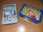 2 verkade koekblikken, Verzamelen, Blikken, Ophalen of Verzenden, Gebruikt, Overige, Verkade