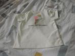 Nieuw roomwit shirtje met ijsje scream for ice cream Hema 56, Meisje, Nieuw, Ophalen of Verzenden, Hema
