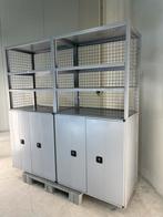 Schafer kaster met deuren / werkplaatskast opbergkast, Ophalen, Metaal
