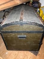 Tk antieke hutkoffer, Ophalen, Zo goed als nieuw, Minder dan 50 cm