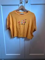 Tommy Jeans t-shirt maat M okergeel, Kleding | Dames, T-shirts, Maat 38/40 (M), Geel, Ophalen of Verzenden, Zo goed als nieuw