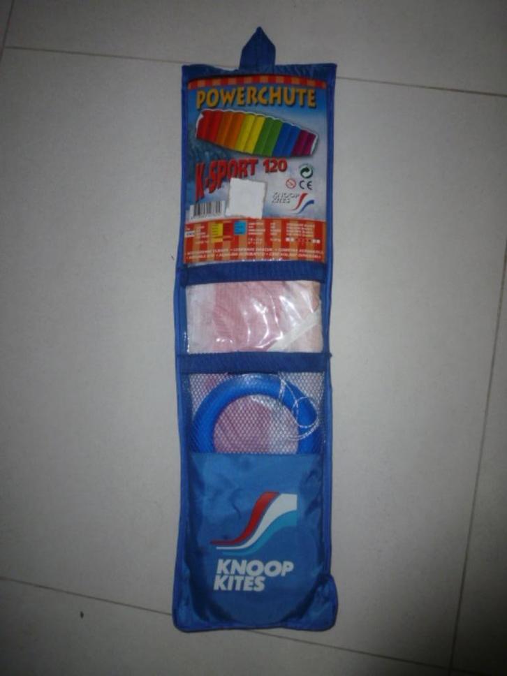 NIEUW  K-Sport 120 Powerchute Vlieger - Knoop Kites 120 x 55, Kinderen en Baby's, Speelgoed | Buiten | Actiespeelgoed, Nieuw, Ophalen of Verzenden