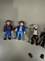 Playmobil Back to the Future figuren x7 Marty Doc Biff Jenni, Ophalen of Verzenden, Zo goed als nieuw, Nvt, Nvt