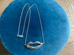 Zilveren ketting met lippen,zilveren ketting met mond, Ophalen