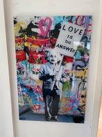 Banksy Albert Einstein Love is the Answer, Antiek en Kunst, Ophalen