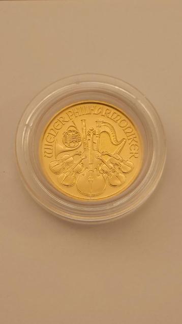 1/10 oz Gouden Wiener Philharmoniker 2025 beschikbaar voor biedingen