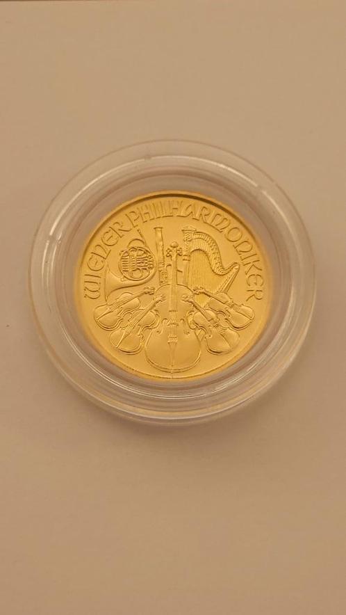1/10 oz Gouden Wiener Philharmoniker 2025, Postzegels en Munten, Edelmetalen en Baren, Goud, Verzenden