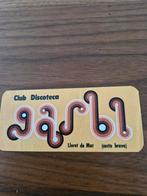 2828 Oude Garbi Discoteca sticker Lloret de Mar, Ophalen of Verzenden