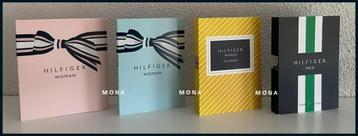 Hilfigerset 4 parfum samples proefjes testers monsters beschikbaar voor biedingen