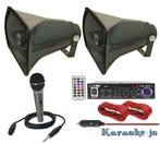 Complete 12 Volt omroep installatie voor op de Auto E-P113, Auto diversen, Autospeakers, ., Nieuw, Ophalen of Verzenden, .