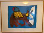 Derk Wessels "Ridder" Linodruk 2003, Antiek en Kunst, Kunst | Litho's en Zeefdrukken, Ophalen