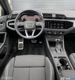 Audi Q3 Sportback 45 TFSI e 245PK Black Ed S-Line, Gebruikt, Zwart, Leder en Stof, Wit