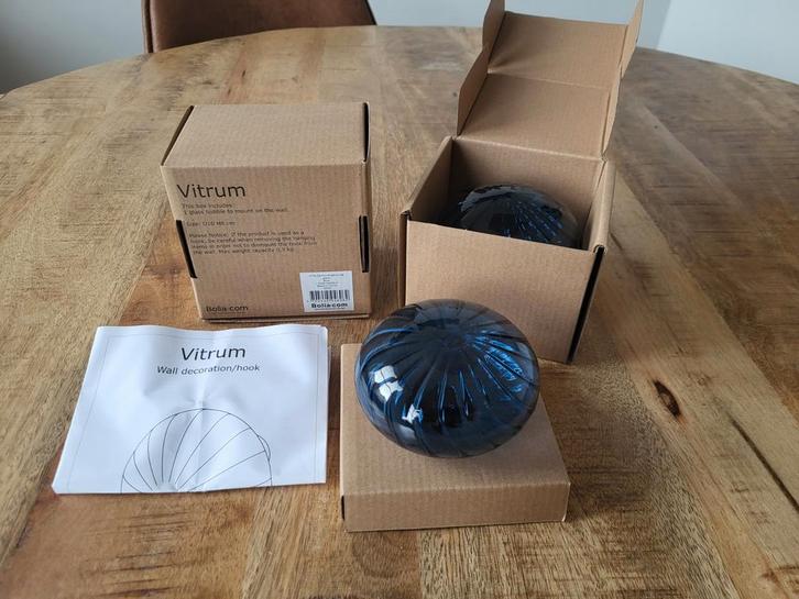 •Nieuw• Vitrum Muur Decoratie / Haak - Bolia, Huis en Inrichting, Woonaccessoires | Wanddecoraties, Nieuw, Ophalen of Verzenden
