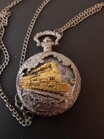 Zakhorloge met treinafbeelding, Wisselstroom, Overige typen, Ophalen of Verzenden, Zo goed als nieuw