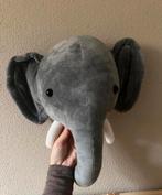 Olifant wanddecoratie 3 D, Kinderen en Baby's, Speelgoed | Knuffels en Pluche, Ophalen of Verzenden, Zo goed als nieuw, Olifant
