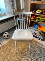 Witte Spijlenstoel, Huis en Inrichting, Stoelen, Ophalen, Gebruikt, Wit, Eén