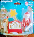 Christmas Kerstman Met Engel 4889, Kinderen en Baby's, Speelgoed | Playmobil, Ophalen of Verzenden, Zo goed als nieuw, Complete set