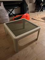 Vintage space age salontafel, Huis en Inrichting, Tafels | Salontafels, 50 tot 100 cm, Rond, Ophalen of Verzenden, Zo goed als nieuw