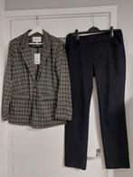 NIEUWE colbert blazer b.young maat 42 + broek gerry weber, Zwart, Maat 42/44 (L), Nieuw, Ophalen of Verzenden