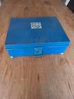 Vintage PTT Blikken Doos, Verzamelen, Ophalen, Gebruikt