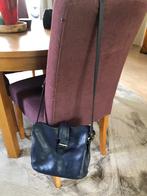 Hexagona leren handtas blauw 20, Ophalen of Verzenden, Gebruikt, Blauw, Handtas