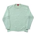 Supreme SS24 Bouclé Small Box Logo Crewneck, Ophalen of Verzenden, Zo goed als nieuw, Maat 48/50 (M), Groen