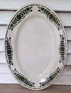 F.F. Pexonne, Porcelaine opaque, antieke franse schaal, Antiek en Kunst, Antiek | Servies los, Ophalen of Verzenden