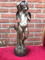 antiek bronzen beeld, Amor, god van de liefde, Antiek en Kunst, Ophalen of Verzenden