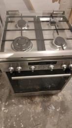 Goedwerkende Gasfornuis met Oven oven bijna nooit gebruikt, Gebruikt, 60 cm of meer, Gas, Vrijstaand