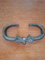 Hengsel grafkist met schedel, Ophalen of Verzenden