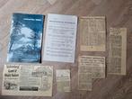 Oude Vakantie brochure 1960 en knipsels Reisbureau Hageman, Ophalen of Verzenden, 1940 tot 1960, Nederland