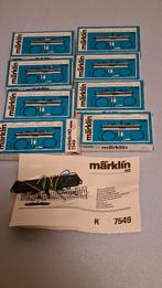Marklin 7549 Elektromagn. wisselaandrijving (8 stuks), Wisselstroom, Verzenden, Rails, Zo goed als nieuw