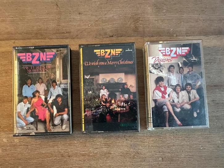 BZN “Visions” “Pictures of Moments” “We wish you merry ch”, Cd's en Dvd's, Cassettebandjes, Gebruikt, Origineel, Overige genres