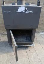 Inbouwhaard Totem front 800 kachel openhaard houtkachel, Ophalen, Gebruikt, Hout, Houtkachel