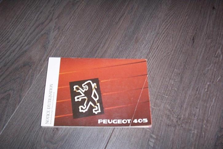 Gebruikershandleiding voor PEUGEOT 405   1987/1997  ., Auto diversen, Handleidingen en Instructieboekjes, Ophalen of Verzenden