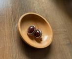 MONET clip-on oorbellen, Sieraden, Tassen en Uiterlijk, Verzenden, Zo goed als nieuw, Bruin, Overige materialen