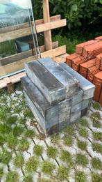 Betonpoeren / betonpoer antraciet 60x60x15cm + stelplaatjes, Ophalen, Blok, Zo goed als nieuw, Minder dan 25 cm