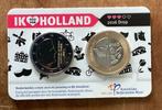 Coincard Ik hou van Holland Drop penning + 2€ KNM, Postzegels en Munten, Munten en Bankbiljetten | Verzamelingen, Nederland, Munten