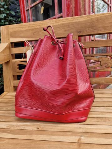 Authentiek ! Louis Vuitton Noé GM in Epi Rouge