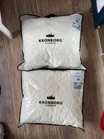 2 hoofdkussens, Ophalen, Nieuw, Wit, Vierkant