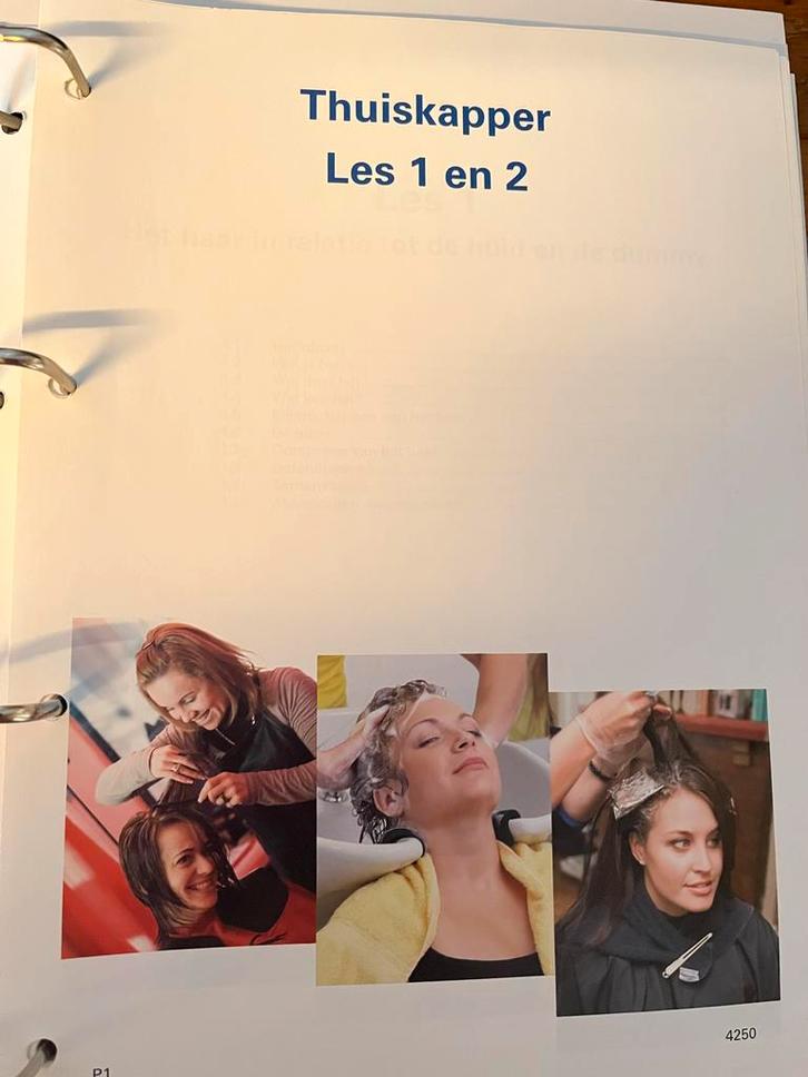 Cursus Thuiskapper + Oefenhoofd - 20 lessen, Boeken, Studieboeken en Cursussen, Zo goed als nieuw, Niet van toepassing, Ophalen of Verzenden