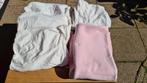 Hoeslakens en roze deken, Kinderen en Baby's, Ophalen, Gebruikt, Meisje, Deken of Dekbed