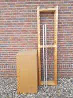Bruynzeel houten stelling legbordstelling 50cm diep, Ophalen, Zo goed als nieuw