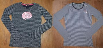 2 Longsleeves van Hema 158/164 beschikbaar voor biedingen